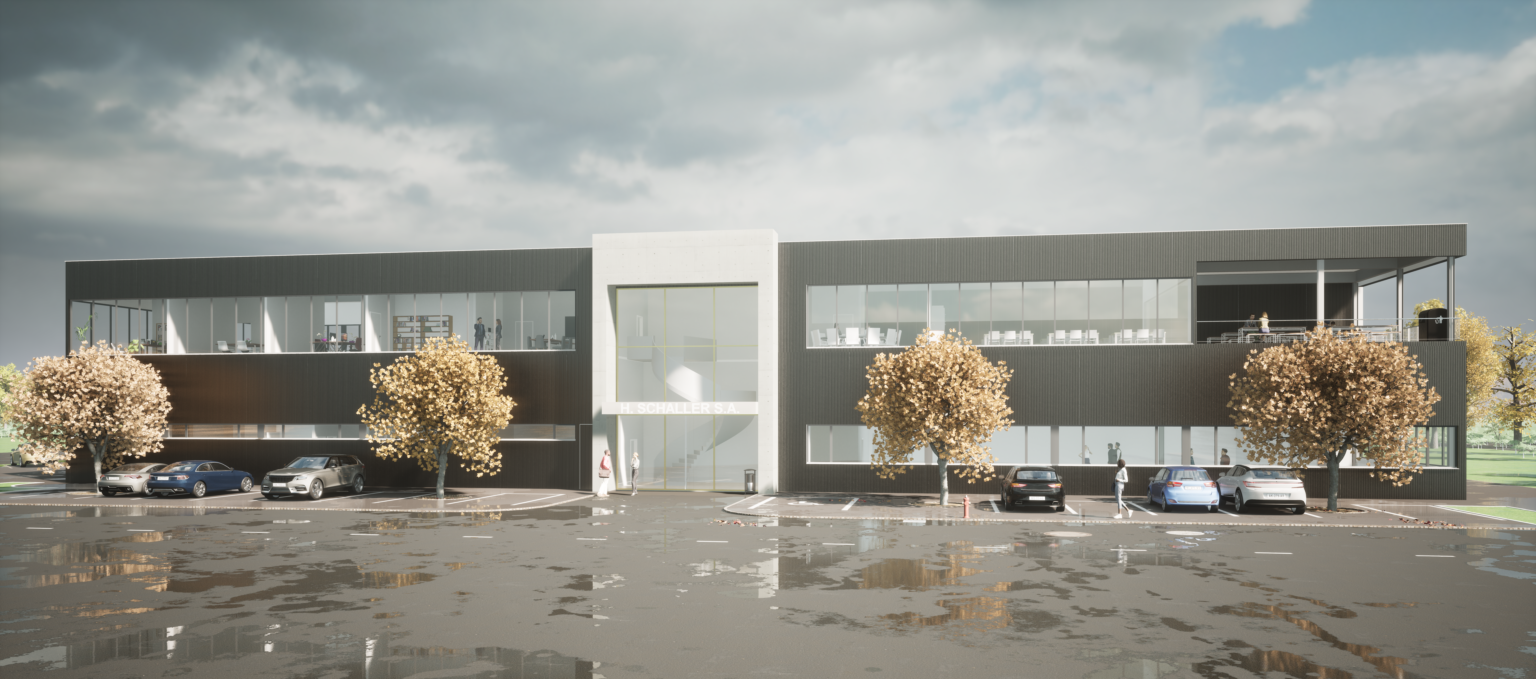 Image pour l'actualité 'Nouvelle usine Henri Schaller SA à Bassecourt'