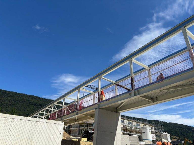 Image pour l'actualité 'Construction d'une passerelle de liaison à Corgémont'